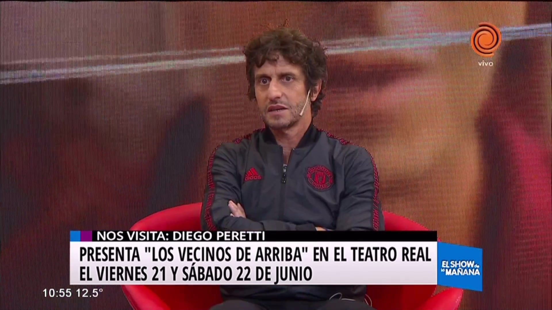 Diego Peretti habla sobre "Los Vecinos de Arriba"