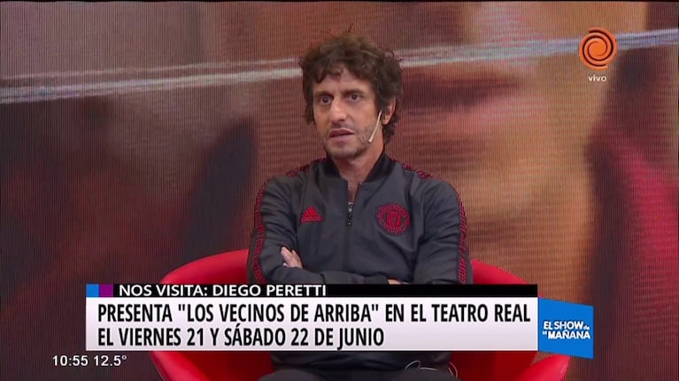 Diego Peretti habla sobre "Los Vecinos de Arriba"