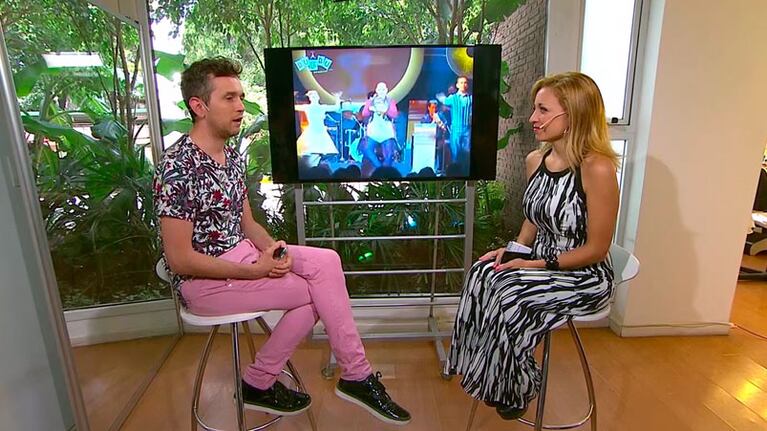 Diego Reinhold en "Confesiones en el Camarín".