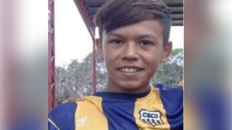 Diego Román tenía 12 años y lo encontraron en un descampado.