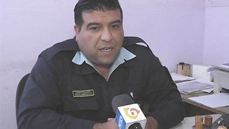 Diego Villagra, otro policía detenido.