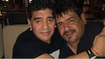 Diego y Hugo Maradona, en una de sus últimas fotos juntos.