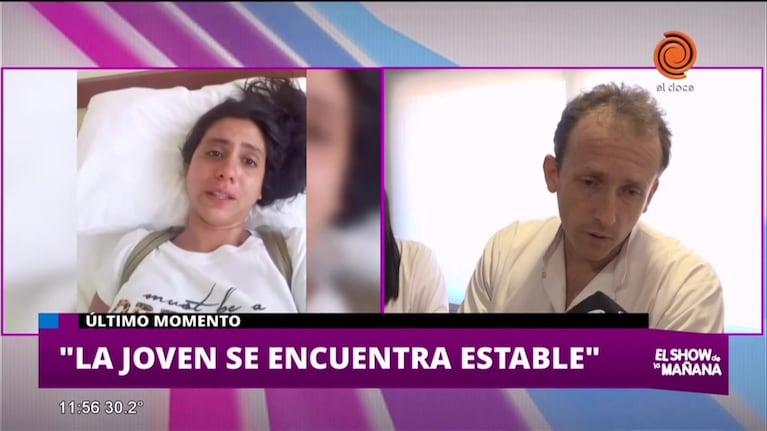 Dieron el parte médico de Nerea Jodor, la cordobesa accidentada en Perú