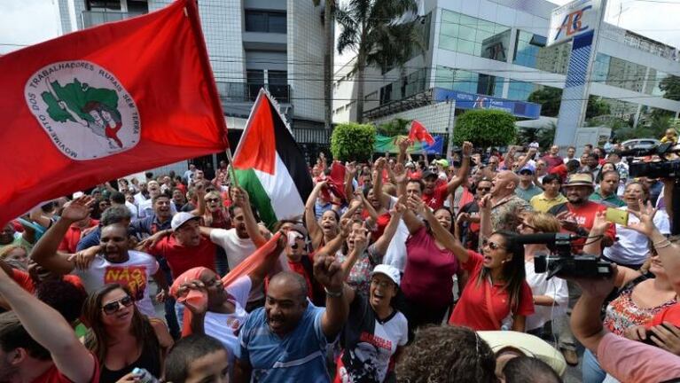 Dilma Rousseff visitó a Lula Da Silva 