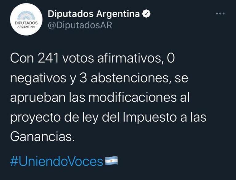 Diputados dio media sanción a la reforma de Ganancias: los cambios que se impulsan 