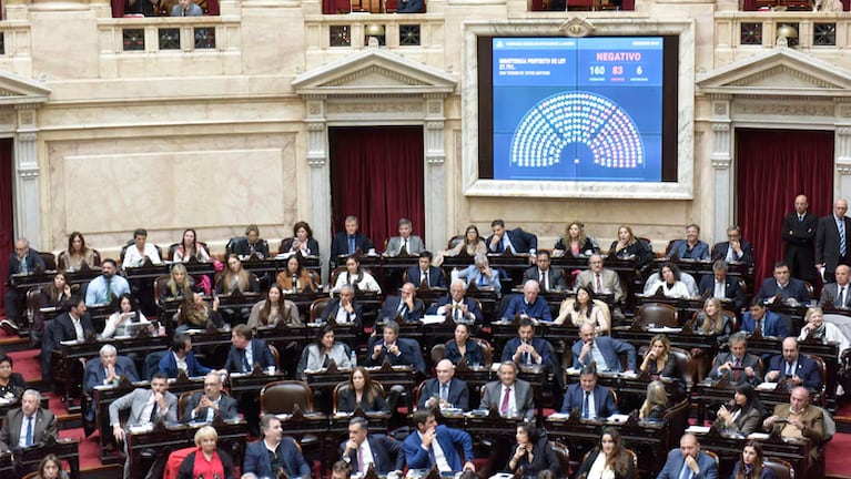 Diputados mantuvo el veto presidencial a la suba de las jubilaciones.
