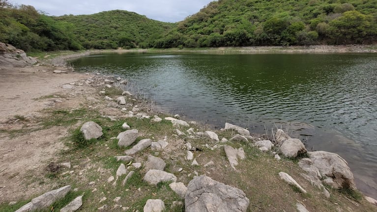 Dique La Quebrada, el lugar donde murió Thiago Esquivel.