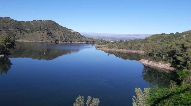 Dique Los Molinos, provincia de Córdoba. 