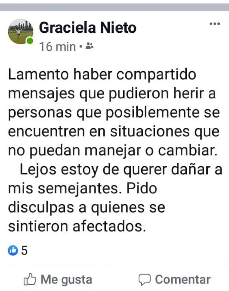 Directora de escuela enfureció por el triunfo de Alberto Fernández: "No me vengan a pedir algo para los pobres"