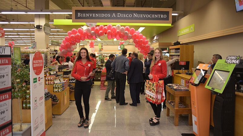 Disco se renovó para facilitar las compras.