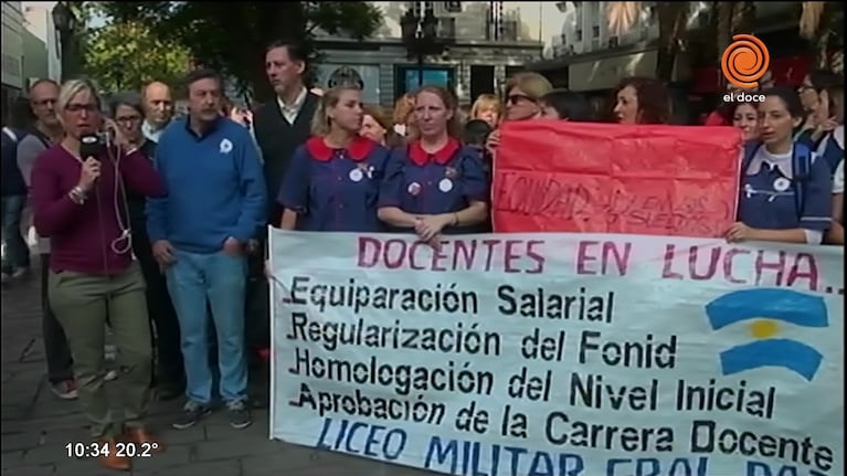 Docentes de Liceo Militar piden mejoras salariales