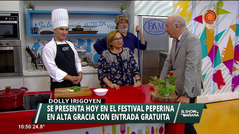 Dolly Irigoyen se presenta en el Festival Peperina