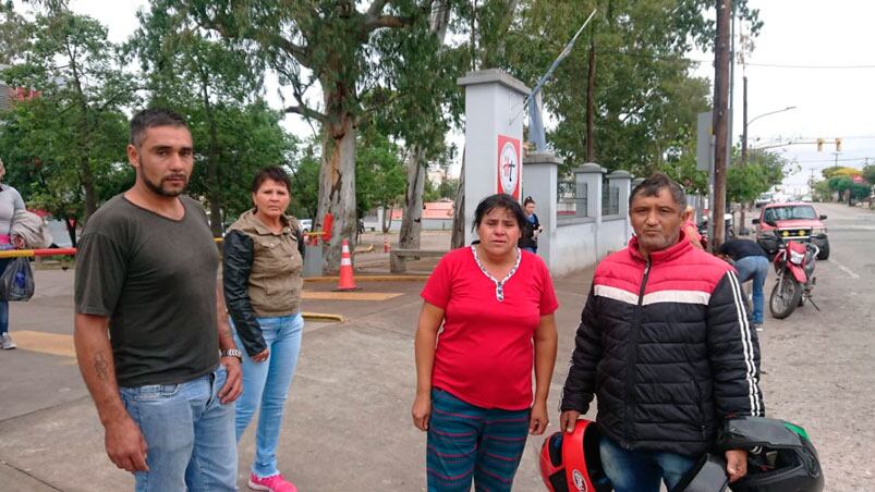 Dolor e indignación en la familia tras el robo. / Fotos: Juan Pablo Lavisse ElDoce.tv