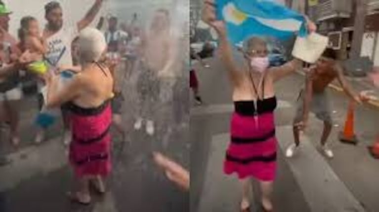 Dolor por la muerte de la “Abuela Lalala”, la hincha de los festejos virales en el Mundial 2022