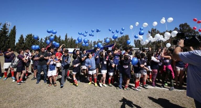 Dolor y conmoción: el homenaje al rugbier que murió atropellado 