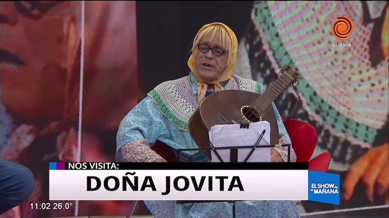 Doña Jovita, embajadora del congreso de la lengua