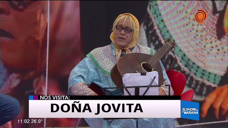 Doña Jovita, embajadora del congreso de la lengua