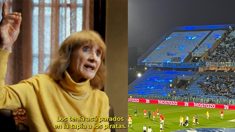 Doña Rosa "dio la cara" para anunciar la habilitación de la totalidad de la tribuna Cuellar.