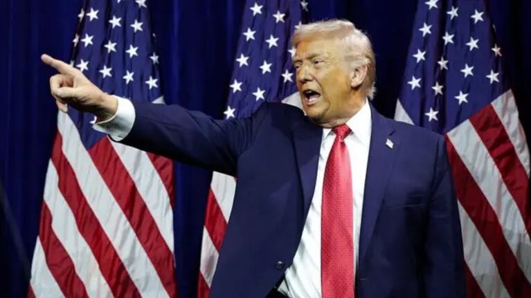 Donald Trump, presidente de Estados Unidos.