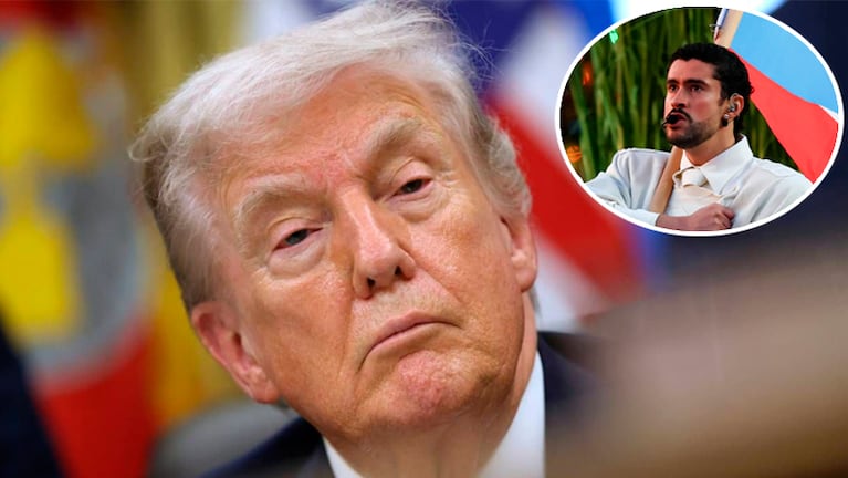 Donald Trump reaccionó contra el show de Bad Bunny en el Super Bowl.