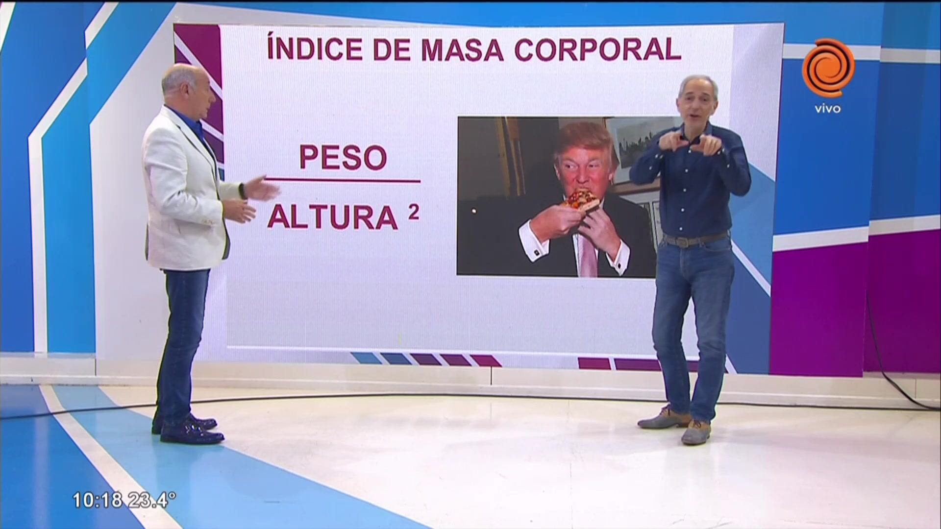Donald Trump: "Técnicamente Obeso"