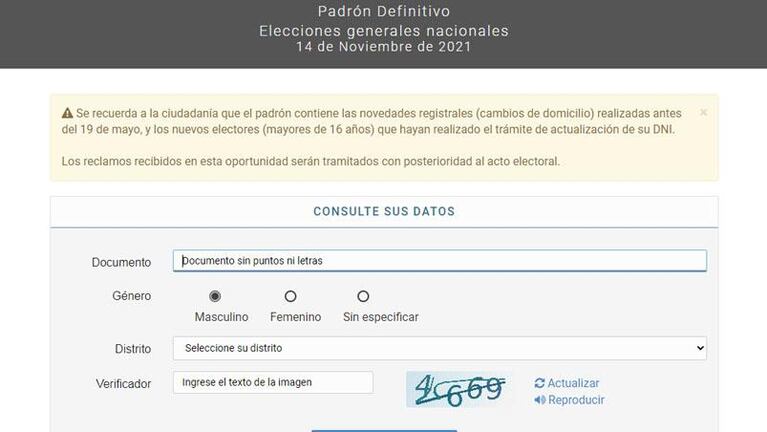 Dónde voto en Córdoba: recomiendan revisar el padrón por cambios en las escuelas