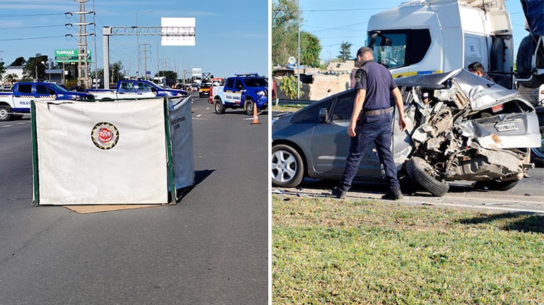 Dos accidentes en 200 metros en Circunvalación.