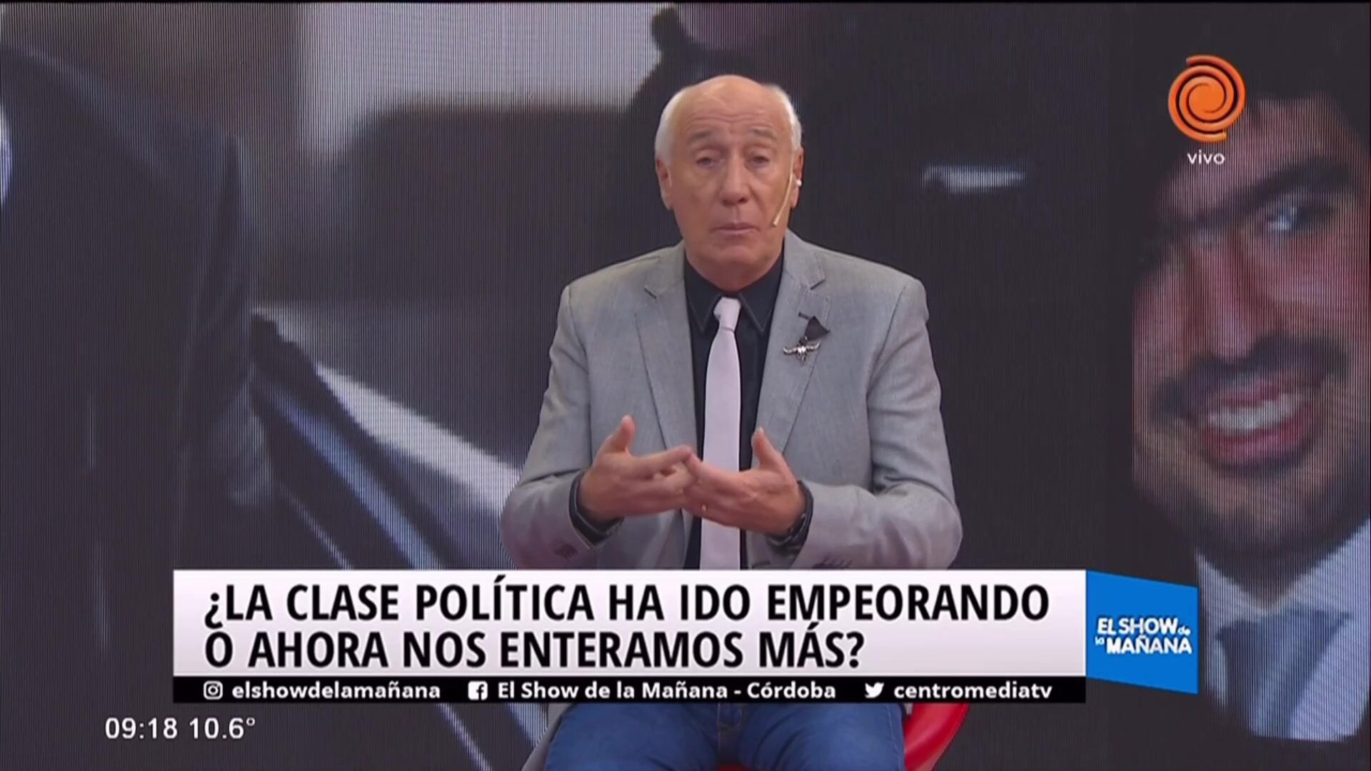 Dos caras de la misma clase política