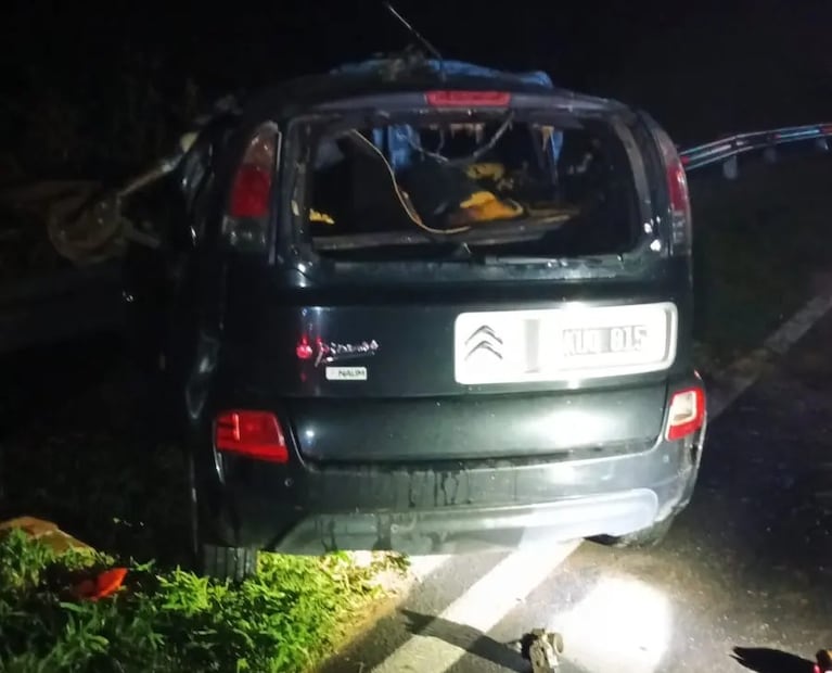 Dos conductores muertos tras un terrible choque frontal en una ruta de Córdoba