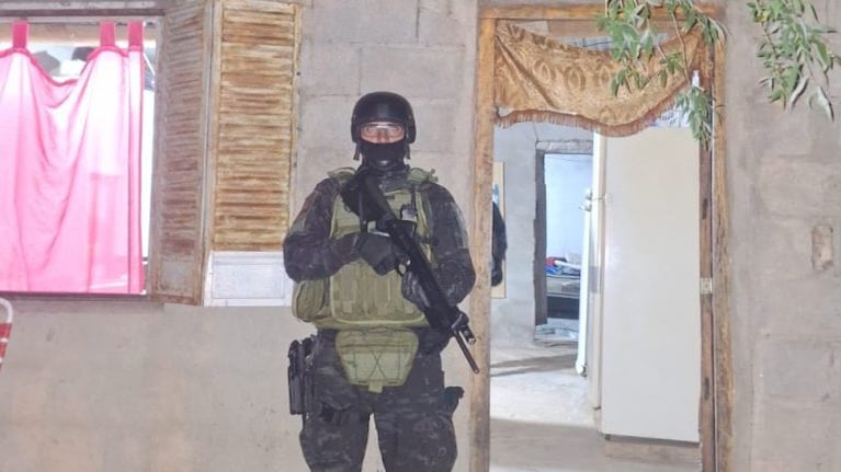 Dos cuñados fueron detenidos.