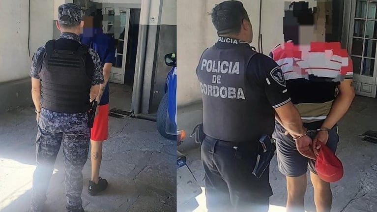 Dos delincuentes detenidos en Córdoba.