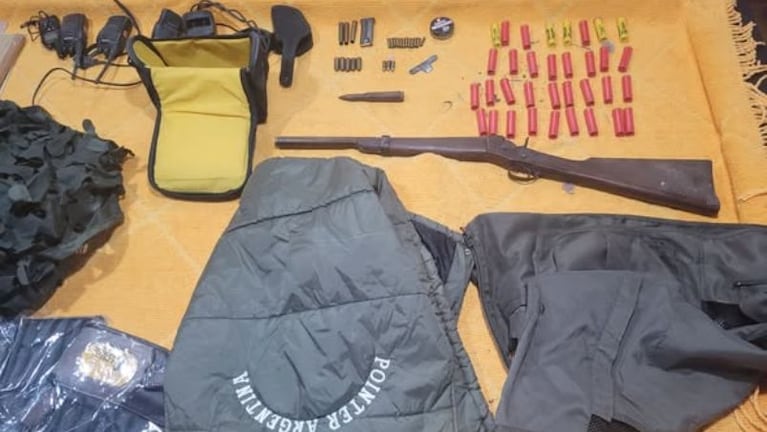 Dos detenidos por cazar patos y yacarés en Córdoba y Santa Fe. (Prensa Policía)