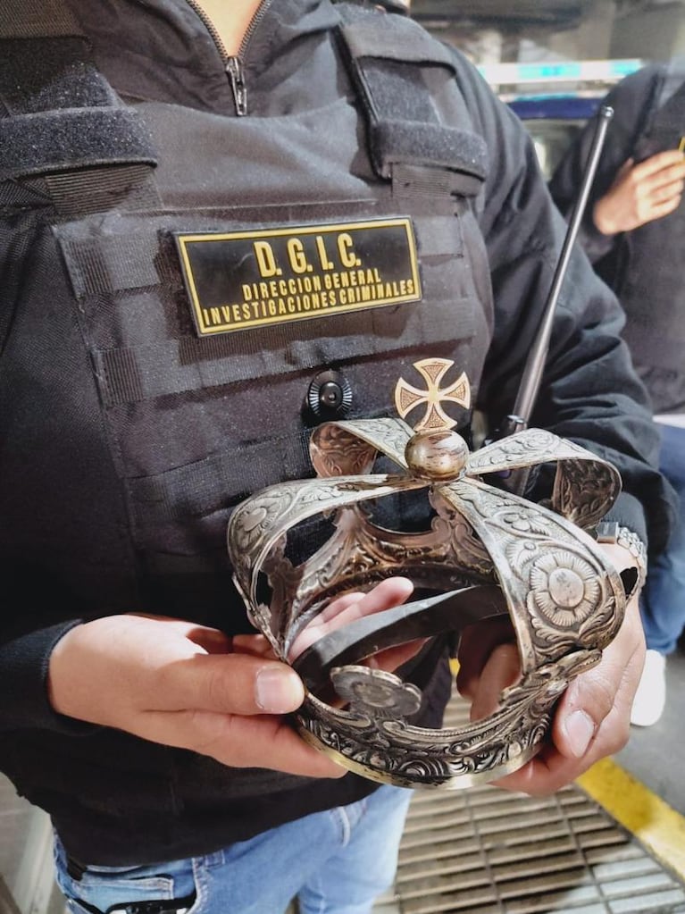Dos detenidos por el robo de la corona en la Catedral de Córdoba