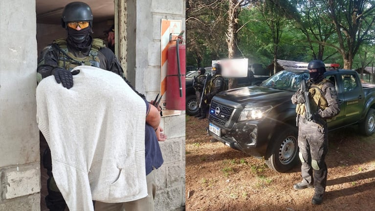 Dos hermanos detenidos en Nono por vender droga en su camping.