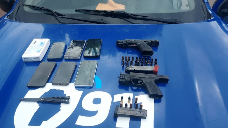 Dos jóvenes arrestados en el sur de Córdoba.
