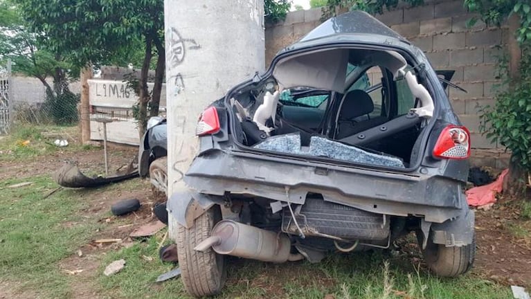 Dos jóvenes murieron en un accidente