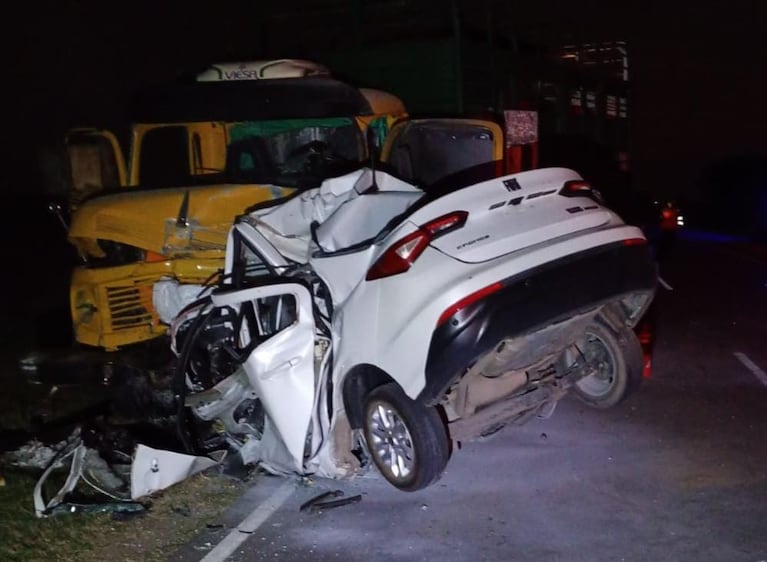 Dos jóvenes murieron en una ruta de Córdoba.