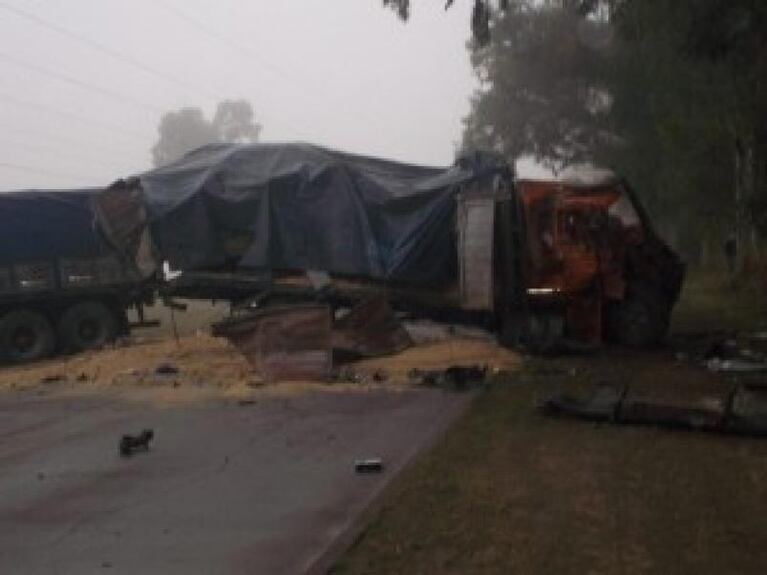 Dos muertos en un accidente en la ruta provincial 1