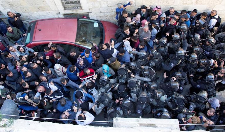 Dos muertos por protestas en Cisjordania, Gaza y Jerusalén