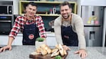 Dos pancitos rellenos, excelentes opciones para una picada.