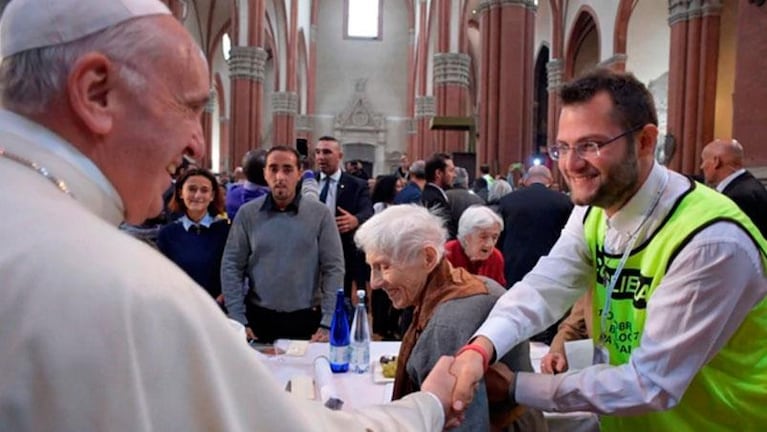 Dos presos se dieron a la fuga al ser invitados a comer con el Papa