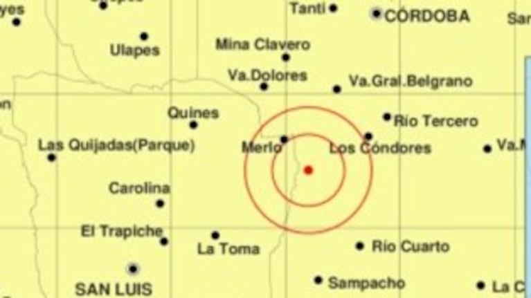Dos temblores sorprendieron a Córdoba durante la medianoche: dónde fueron y de qué magnitud