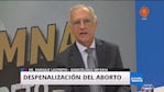 Dr. Lastreto: "Nadie está a favor del aborto"