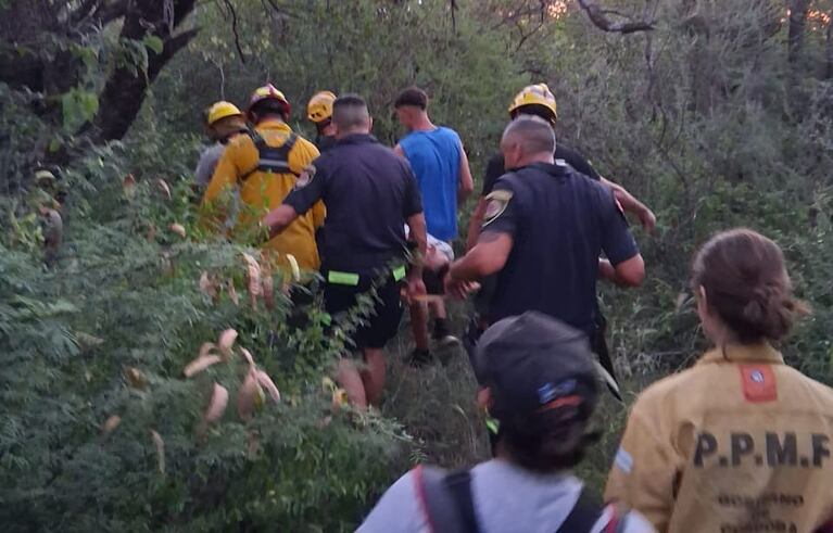 Dramático rescate en el interior de Córdoba.