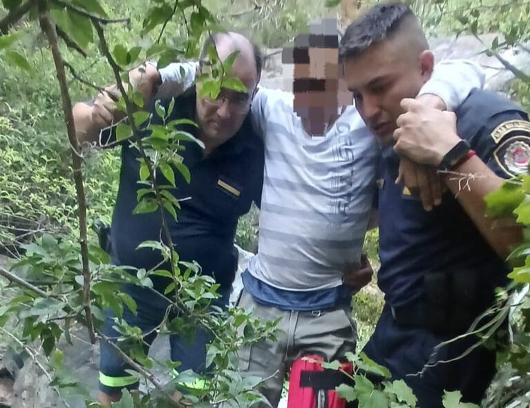 Dramático rescate en el interior de Córdoba.