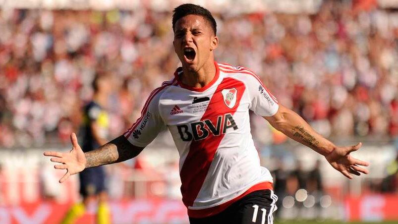 Driussi había empatado 1-1 para River. Foto: Clarín.