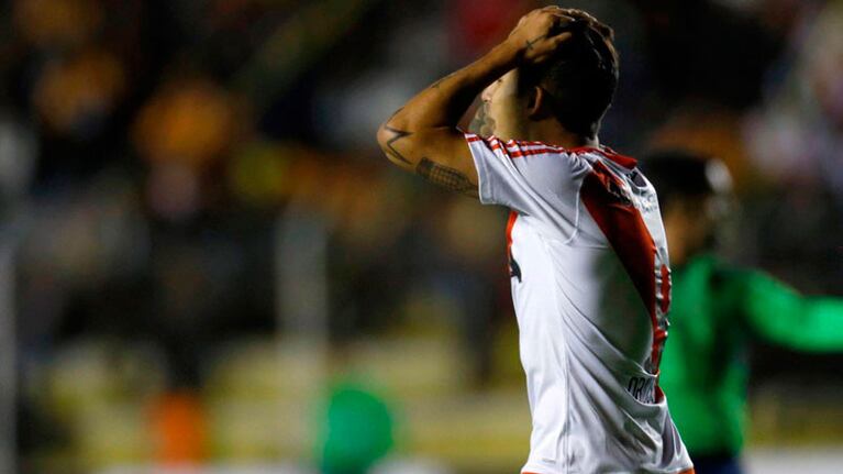 Driussi se perdió algunas chances claras de gol.
