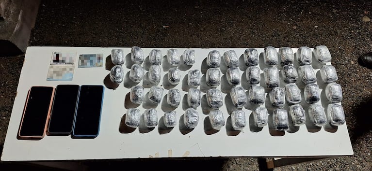 Droga incautada por la Policía de Córdoba.