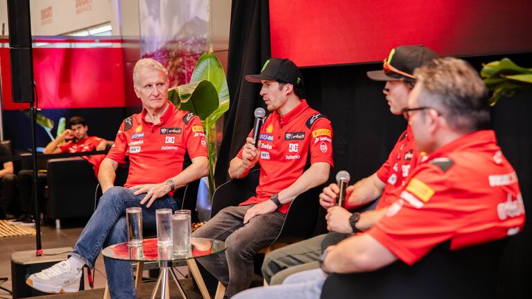 Ducati Córdoba recibió al equipo oficial de motocross en la previa del Mundial MXGP