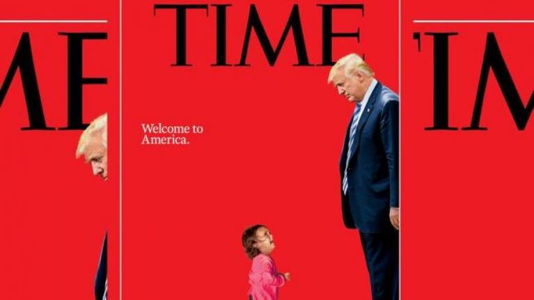 Dura portada de la revista Time contra Trump por la política migratoria